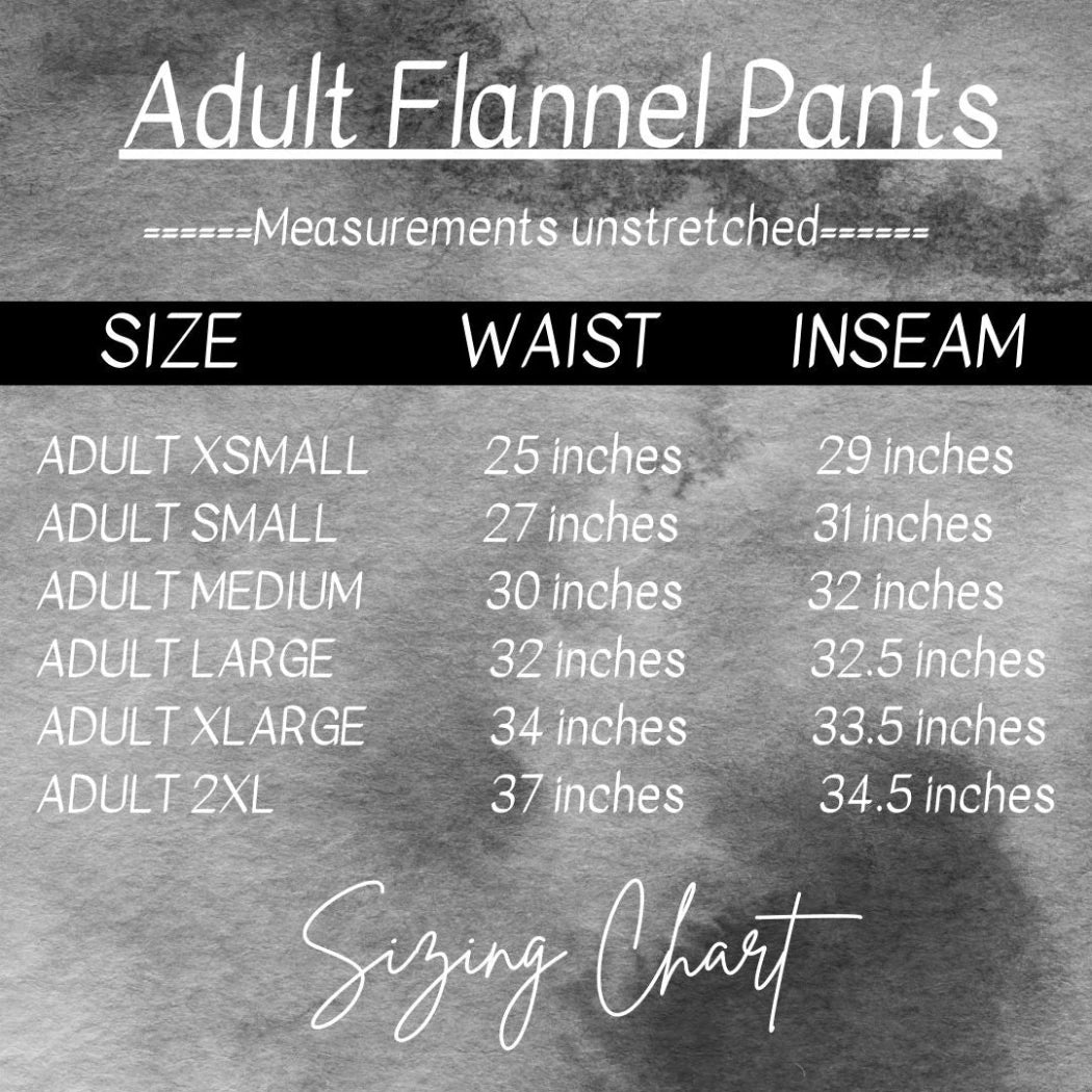 Personalized adult flannel pants | Unique Impressions5