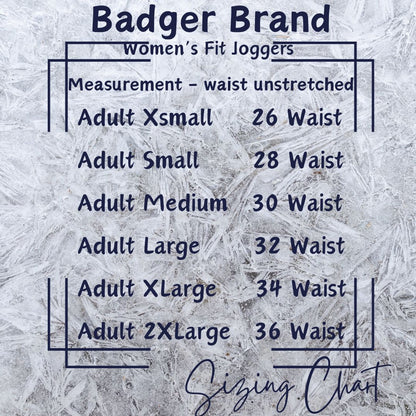 Personalized Women's fit Badger Brand Jogger