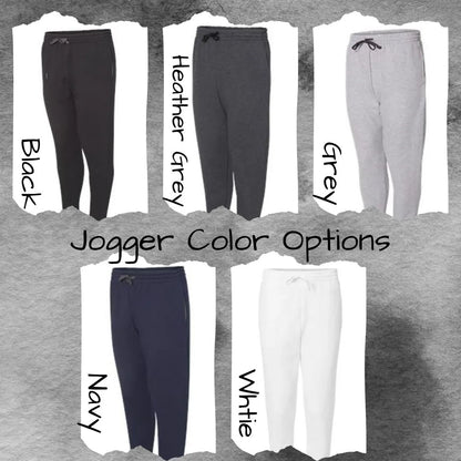 custom main jogger sweatpants - company logo pants | Unique Impressions5