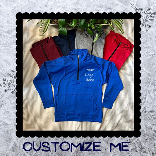 customized youth quarter zip sweatshirts- personalized team sports | unique Impressins5